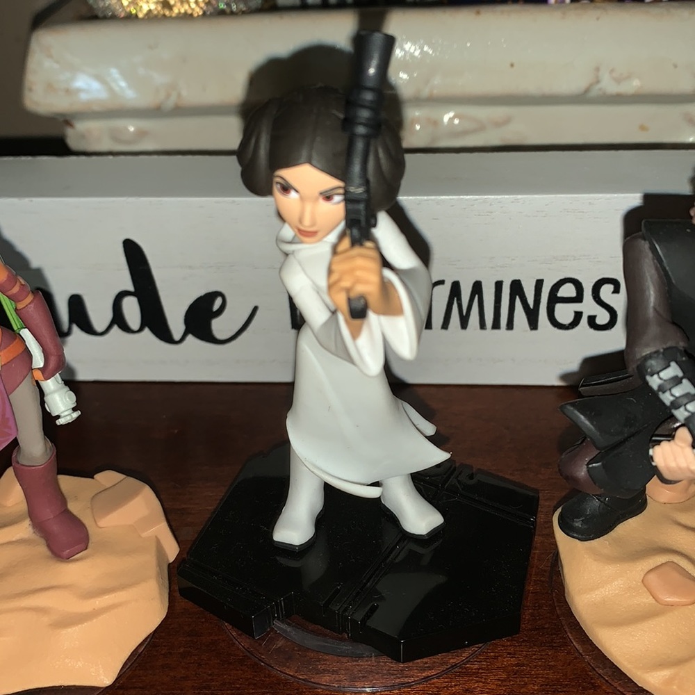 Disney Infinity 3 Star Wars Figures & 1 Game piece EUC - Picture 4 of 11